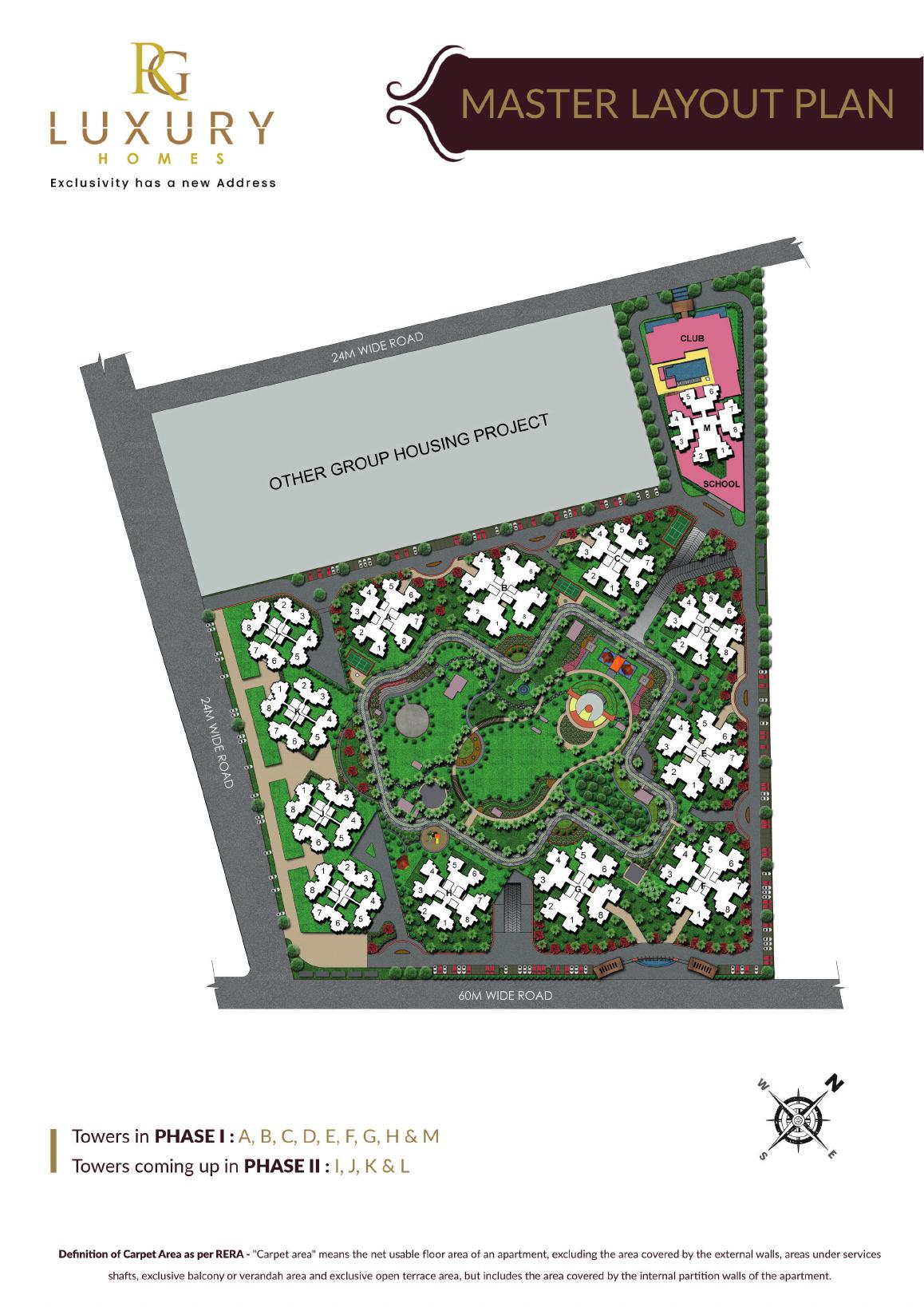 Master layout plan RG Luxury Homes