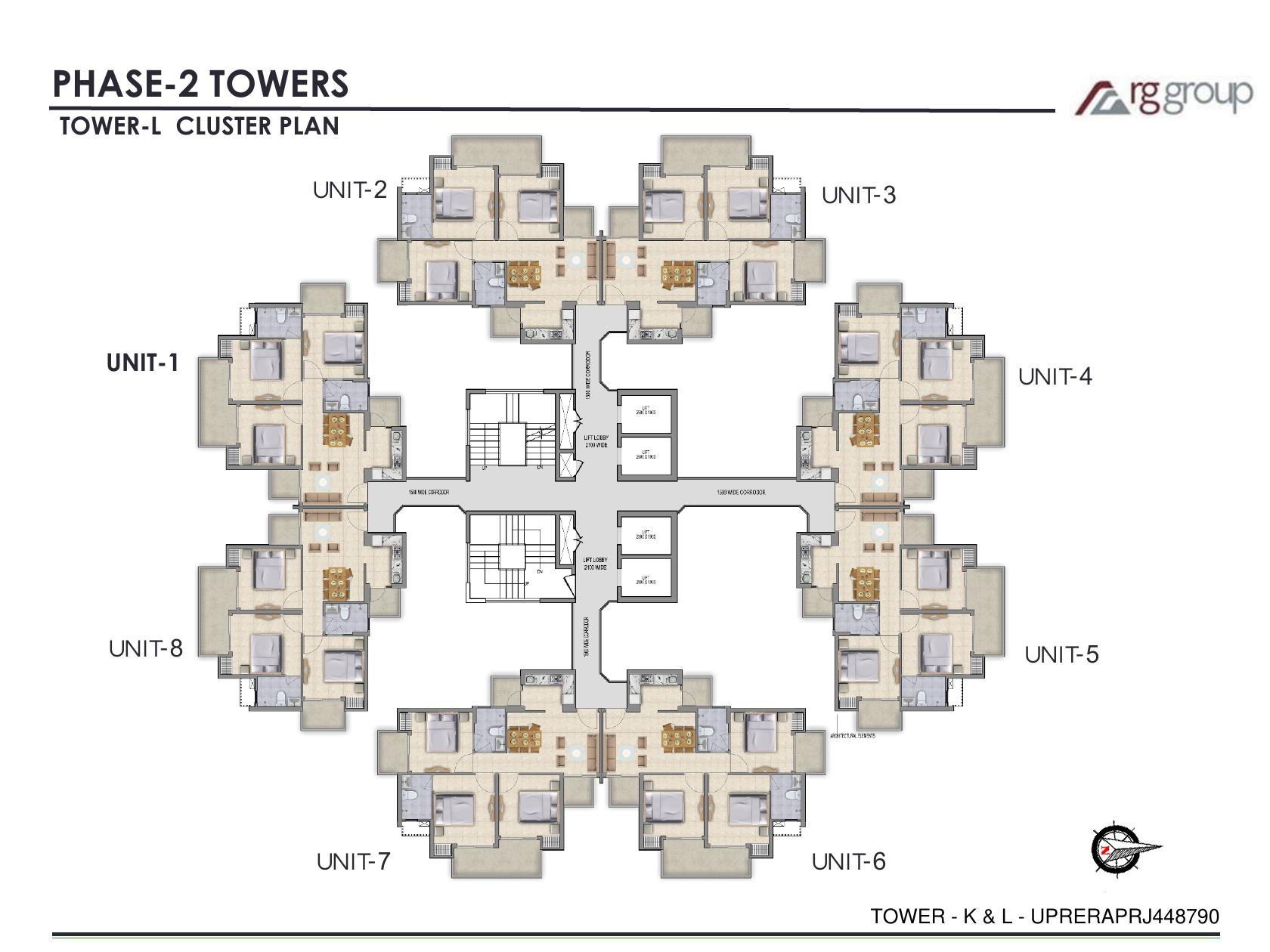 Tower L cluster plan